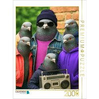 CALVENDO Puzzle The Crew - Stadttauben im Streetstyle 2000 Teile Lege-Größe 90x67cm Foto-Puzzle für glückliche Stunden CALVENDO Puzzle The Crew - Stadttauben im Streetstyle 2000 Teile Lege-Größe 90x67cm Foto-Puzzle für glückliche Stunden von Calvendo Puzzle