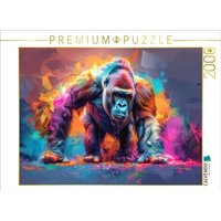 CALVENDO Puzzle Tiere in Pop-Art gekleidet 2000 Teile Lege-Größe 90x67cm Foto-Puzzle für glückliche Stunden CALVENDO Puzzle Tiere in Pop-Art gekleidet 2000 Teile Lege-Größe 90x67cm Foto-Puzzle für glückliche Stunden von Calvendo Puzzle