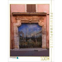 CALVENDO Puzzle Toreingang in Roussillon 1000 Teile Lege-Größe 64x48cm Foto-Puzzle für glückliche Stunden von CALVENDO Verlag GmbH