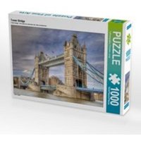 CALVENDO Puzzle Tower Bridge 1000 Teile Lege-Größe 64 x 48 cm Foto-Puzzle Bild von TJPhotography (Thorsten Jung) von Calvendo Puzzle