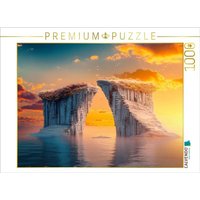 CALVENDO Puzzle Treffen der Klippen - surreale Welt 1000 Teile Lege-Größe 64x48cm Foto-Puzzle für glückliche Stunden CALVENDO Puzzle Treffen der Klippen - surreale Welt 1000 Teile Lege-Größe 64x48cm Foto-Puzzle für glückliche Stunden von Calvendo Puzzle