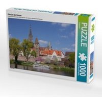 CALVENDO Puzzle Ulm an der Donau 1000 Teile Lege-Größe 64 x 48 cm Foto-Puzzle Bild von Kattobello von Calvendo Puzzle