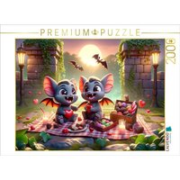 CALVENDO Puzzle Valentinstagspicknick der kleinen Vampirfledermäuse 2000 Teile Lege-Größe 90x67cm Foto-Puzzle für glückliche Stunden CALVENDO Puzzle Valentinstagspicknick der kleinen Vampirfledermäuse 2000 Teile Lege-Größe 90x67cm Foto-Puzzle für glückliche Stunden von Calvendo Puzzle