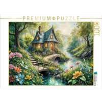 CALVENDO Puzzle Verträumtes Feenhaus am Bach 1000 Teile Lege-Größe 64x48cm Foto-Puzzle für glückliche Stunden CALVENDO Puzzle Verträumtes Feenhaus am Bach 1000 Teile Lege-Größe 64x48cm Foto-Puzzle für glückliche Stunden von Calvendo Puzzle