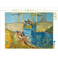 CALVENDO Puzzle Vincent van Gogh. Zugbrücke in Arles (Le Pont de Langlois), 1888 1000 Teile Lege-Größe 64x48cm Foto-Puzzle für glückliche Stunden von CALVENDO Verlag GmbH