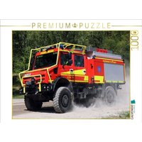 CALVENDO Puzzle Waldbrand Tanklöschfahrzeug U 5023, Baujahr 2023 1000 Teile Lege-Größe 64x48cm Foto-Puzzle für glückliche Stunden von Calvendo Puzzle