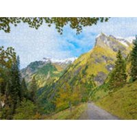 CALVENDO Puzzle Wanderweg im malerischen Oytal 2000 Teile Lege-Größe 90x67cm Foto-Puzzle für glückliche Stunden von Calvendo Puzzle