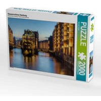 CALVENDO Puzzle Wasserschloss Hamburg 2000 Teile Puzzle quer 2000 Teile Lege-Größe 90 × 67 cm Foto-Puzzle für glückliche Stunden CALVENDO Puzzle Wasserschloss Hamburg 2000 Teile Puzzle quer 2000 Teile Lege-Größe 90 × 67 cm Foto-Puzzle für glückliche Stunden von Calvendo Puzzle