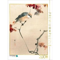 CALVENDO Puzzle Watanabe Seitei (1851-1918): Vogel auf einem Zweig, eine Spinne beobachtend, ca. 1887 2000 Teile Lege-Größe 90x67cm Foto-Puzzle für glückliche Stunden von CALVENDO Verlag GmbH