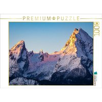 CALVENDO Puzzle Watzmann am Morgen 1000 Teile Lege-Größe 64x48cm Foto-Puzzle für glückliche Stunden CALVENDO Puzzle Watzmann am Morgen 1000 Teile Lege-Größe 64x48cm Foto-Puzzle für glückliche Stunden von Calvendo Puzzle