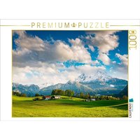 CALVENDO Puzzle Watzmann im Frühling 1000 Teile Lege-Größe 64x48cm Foto-Puzzle für glückliche Stunden CALVENDO Puzzle Watzmann im Frühling 1000 Teile Lege-Größe 64x48cm Foto-Puzzle für glückliche Stunden von Calvendo Puzzle