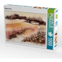 CALVENDO Puzzle Weg zum Haus 1000 Teile Lege-Größe 64 x 48 cm Foto-Puzzle Bild von Jitka Krause von Calvendo