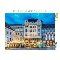 CALVENDO Puzzle Westseite des Hauptplatzes Bratislava 1000 Teile Lege-Größe 64x48cm Foto-Puzzle für glückliche Stunden von CALVENDO Verlag GmbH