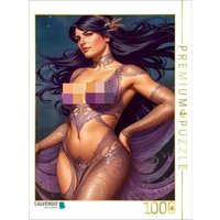 CALVENDO Puzzle Wie ein Hauch von sinnlicher Eleganz wirkt dieses Kleid an Bella. 1000 Teile Lege-Größe 64x48cm Foto-Puzzle für glückliche Stunden von Calvendo Puzzle