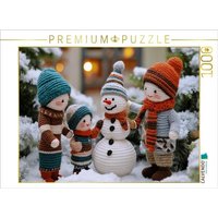 CALVENDO Puzzle Winterspaß beim Schneemannbauen 1000 Teile Lege-Größe 64x48cm Foto-Puzzle für glückliche Stunden CALVENDO Puzzle Winterspaß beim Schneemannbauen 1000 Teile Lege-Größe 64x48cm Foto-Puzzle für glückliche Stunden von Calvendo Puzzle