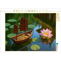 CALVENDO Puzzle Wohlstandsschiff - Erfolg, Chancen und Reichtum im Kommen 2000 Teile Lege-Größe 90x67cm Foto-Puzzle für glückliche Stunden von Calvendo Puzzle