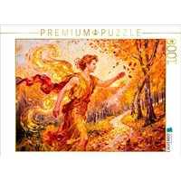 CALVENDO Puzzle Zephyros - Griechischer Gott des sanften Westwinds 1000 Teile Lege-Größe 64x48cm Foto-Puzzle für glückliche Stunden von Calvendo Puzzle