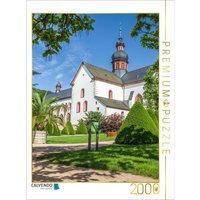 CALVENDO Puzzle Zisterzienserkloster Eberach bei Kiedrich im Rheingau, Hessen 2000 Teile Lege-Größe 90 × 67 cm Foto-Puzzle für glückliche Stunden von Calvendo Puzzle