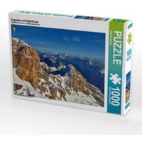 CALVENDO Puzzle Zugspitze mit Gipfelkreuz 1000 Teile Lege-Größe 64 x 48 cm Foto-Puzzle Bild von Dieter-M. Wilczek von Calvendo Puzzle