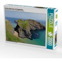 Carrick-a-Rede Insel und Hängebrücke (Puzzle) von Calvendo Puzzle