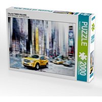 City-Art TIMES SQUARE (Puzzle) von Calvendo Puzzle