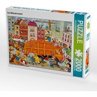 Das Müllauto kommt (Puzzle) von CALVENDO Verlag GmbH