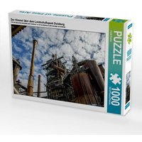 Der Himmel über dem Landschaftspark Duisburg (Puzzle) von Calvendo Puzzle