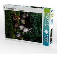 Die Bremer Stadtmusikanten (Puzzle) von Calvendo Puzzle