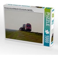 Die neuen Loks der DB-Baureihe 245 sind bereits eingetroffen (Puzzle) von Calvendo Puzzle