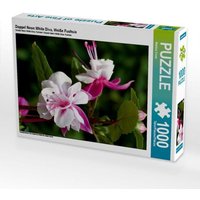 Doppel Neon White Diva, Weiße Fuchsie (Puzzle) von Calvendo Puzzle