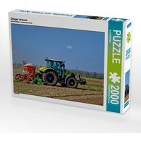 Dünger streuen (Puzzle) von Calvendo Puzzle