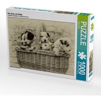 Ein Korb voll Glück (Puzzle) von Calvendo Puzzle