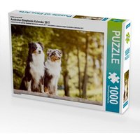 Ein Motiv aus dem Kalender Australian Shepherds Kalender 2017 (Puzzle) von Calvendo Puzzle