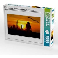 CALVENDO Puzzle Ein Motiv aus dem Kalender Emotional Moments: Die Skyline von New Holz City. / UK-Version 1000 Teile Lege-Größe 64x48cm Foto-Puzzle für glückliche Stunden von Calvendo Puzzle
