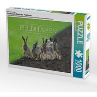 Ein Motiv aus dem Kalender Emotionale Momente: Feldhasen (Puzzle) von Calvendo Puzzle