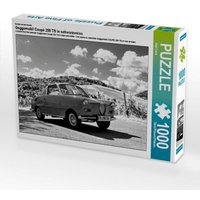 CALVENDO Puzzle Ein Motiv aus dem Kalender Goggomobil Coupè 250 TS in schwarzweiss 1000 Teile Puzzle quer 1000 Teile Lege-Größe 64 × 48 cm Foto-Puzzle für glückliche Stunden von Calvendo Puzzle