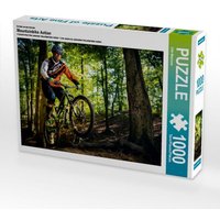 CALVENDO Puzzle Ein Motiv aus dem Kalender Mountainbike Action 1000 Teile Lege-Größe 64x48cm Foto-Puzzle für glückliche Stunden von Calvendo Puzzle