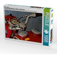 CALVENDO Puzzle Ein Motiv aus dem Kalender Puch 250 SGS Motorrad - Oldie aus Österreich 1000 Teile Puzzle quer 1000 Teile Lege-Größe 64 × 48 cm Foto-Puzzle für glückliche Stunden von Calvendo Puzzle