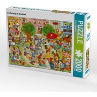 Ein Sonntag im Stadtpark (Puzzle) von Calvendo Puzzle
