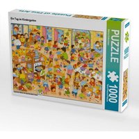 Ein Tag im Kindergarten (Puzzle) von Calvendo Puzzle