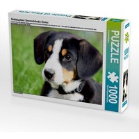 Entlebucherr Sennenhündin Emma (Puzzle) von Calvendo Puzzle