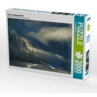 Fahrt im Morgennebel (Puzzle) von Calvendo