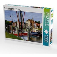 Fischerhafen Greetsiel, Ostfriesland (Puzzle) von Calvendo Puzzle