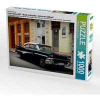 CALVENDO Puzzle Ford Fairlane 500 - Ein Motiv aus dem Kalender "Black is Beautiful - Schwarze Oldtimer" 1000 Teile Lege-Größe 64x48cm Foto-Puzzle für glückliche Stunden von Calvendo Puzzle
