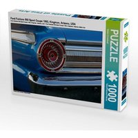 CALVENDO Puzzle Ford Fairlane 500 Sport Coupe 1963, Kingman, Arizona, USA 1000 Teile Lege-Größe 64x48cm Foto-Puzzle für glückliche Stunden von Calvendo Puzzle