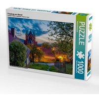 Freyburg am Abend (Puzzle) von Calvendo Puzzle