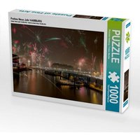 Frohes Neus Jahr HAMBURG (Puzzle) von Calvendo Puzzle