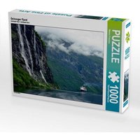 Geiranger Fjord (Puzzle) von Calvendo Puzzle