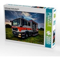 Gerätewagen Sanität Johanniter (Puzzle) von Calvendo Puzzle