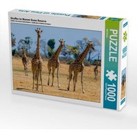 Giraffen im Moremi Game Reserve (Puzzle) von Calvendo Puzzle